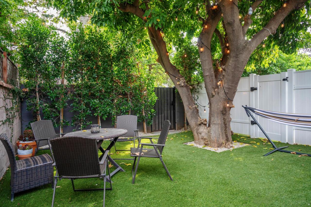 Serene 1 Bed Guest House With Patio Sleeps 6 로스앤젤레스 외부 사진